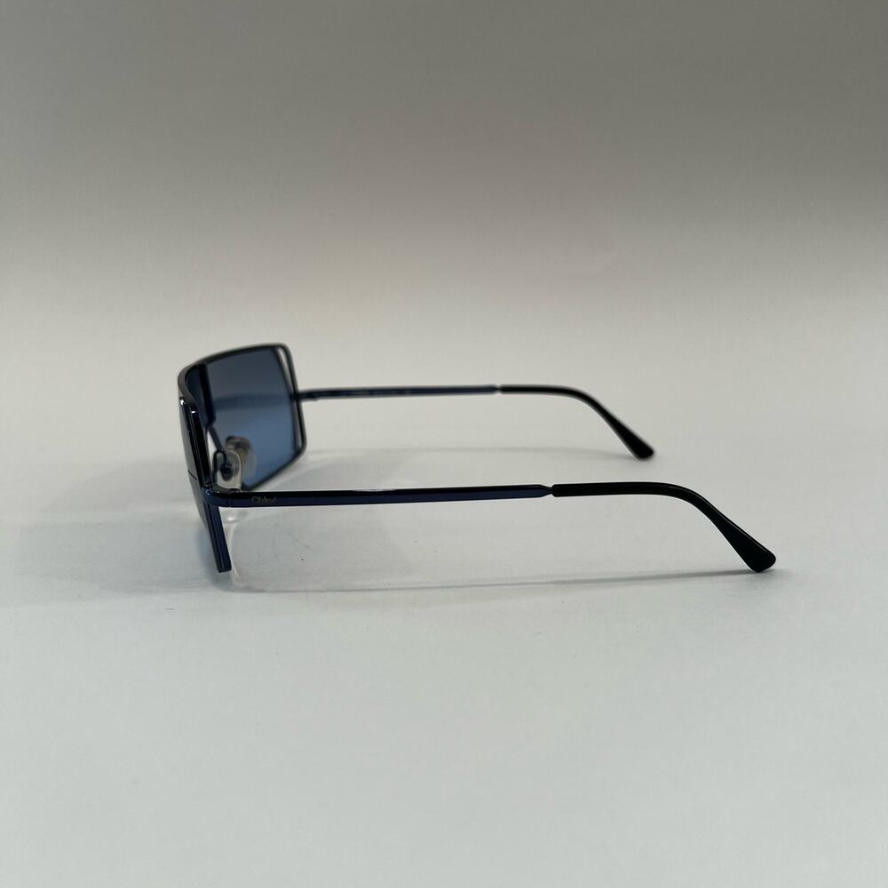 NWOT Chloe Vintage Deadstock Panoramic Sunglasses Blue Gradient Lens - Picture 6 of 10